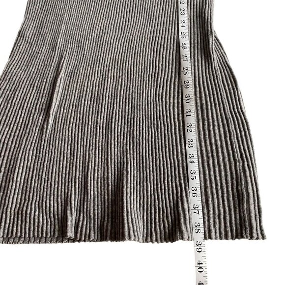 Sundance Wool Blend Dress Size L Cable Knit Stretch Cabin Winter Ski Boho Preppy - Picture 11 of 12